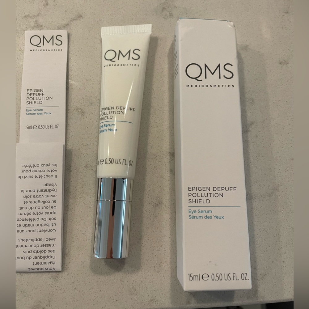 NEW QMS EpiGen Depuff Pollution Shield Eye Serum